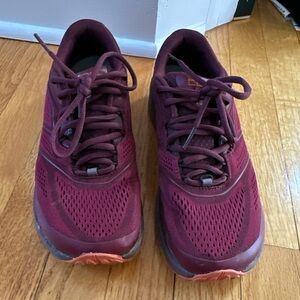 Topo Athletic Ultraventure 2 Women's Trail Running Shoes, Berry/Orange US  7.5